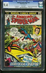 AMAZING SPIDER-MAN #117 1973-CGC GRADED 9.4 -ROMITA - 0207318007