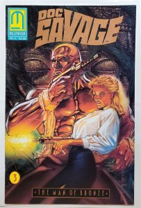 Doc Savage: The Man of Bronze #3 (1992, Millennium) FN+ 