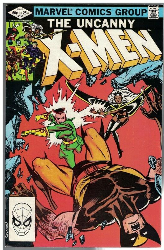 X MEN 158 FN June 1982 Rogue