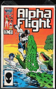 Alpha Flight #41 (1986) Alpha Flight [Key Issue]