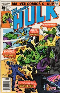 The Incredible Hulk #215 (1977) Hulk