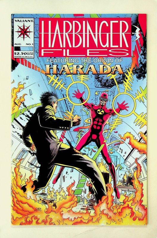 Harbinger Files - Origin of Harada #1 (Aug 1994, Valiant) - Near Mint