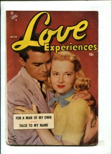 LOVE EXPERIENCES #25 - FOR A MAN OF MY OWN (4.5) 1954