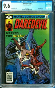 Daredevil #159 CGC Graded 9.6 Bullseye Appearance
