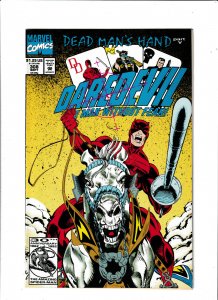 Daredevil #308 VF+ 8.5 Marvel Comics 1992 Dead Man's Hand Nomad Punisher 