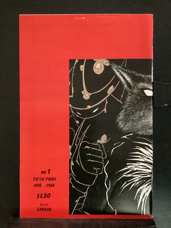 Teenage Mutant Ninja Turtles #1 (1988) 5th Print