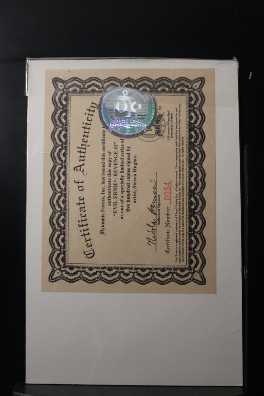 Evil Ernie: Revenge #2 (1994) *SIGNED*