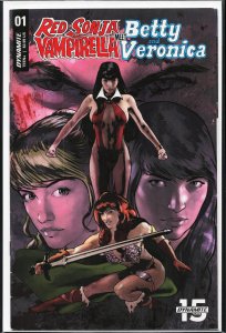 Red Sonja and Vampirella Meet Betty and Veronica #1 Cover G (2019) Vampirella