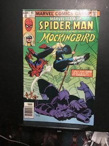 Marvel Team-Up #95 (1980) 1st Mockingbird! Wow! Spider-Man!  VF/NM C’ville CERT