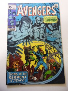 The Avengers #73 (1970) FN- Condition