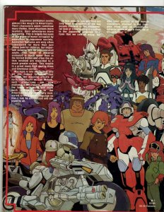 Files Magazine Spotlight On Robotech M-1 1986 Cartoon Files Mag Comic Book J510