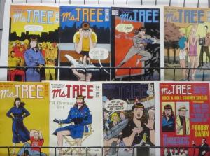 MS. TREE #1-35 PLUS BONUS BOOKS!Hard-boiled fiction by Max Collins&Paul Beatty