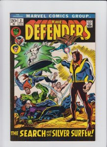 The Defenders #2 - The Search for the Silver Surfer! (8.0) 1972