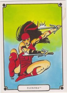 1988 Heroic Origins Series V Marvel Universe Continued #26 Elektra