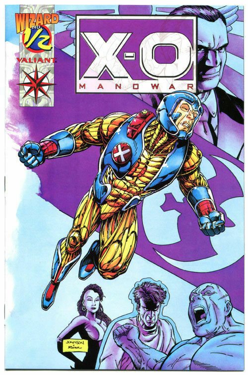 X-O MANOWAR #1/2, NM-, Wizard Mail away, 1994, more Valiant in store