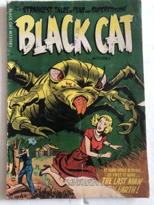 Black Cat 53,VG, torn cover...Marching Zombies!!