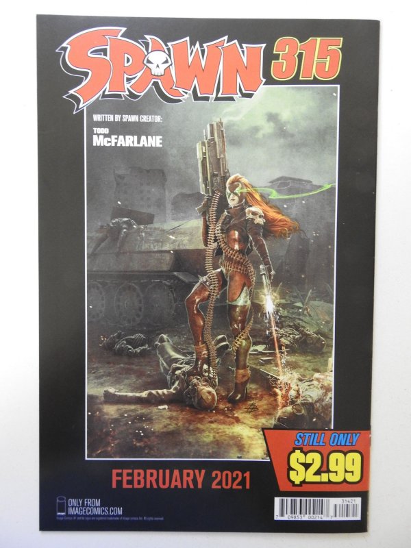 Spawn #314 Variant (2021) VF/NM Condition!