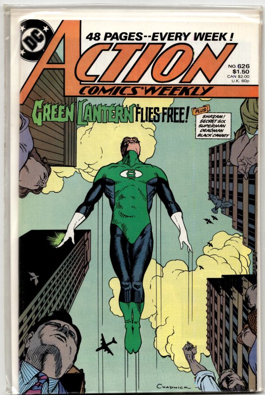 Action Comics Weekly #626 (1988) Green Lantern
