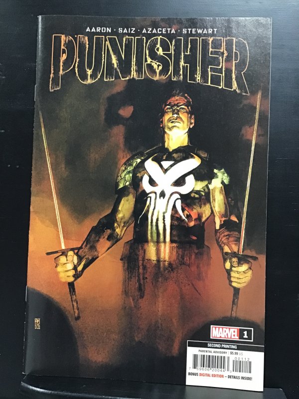 Punisher #1 (2022) 2nd printing