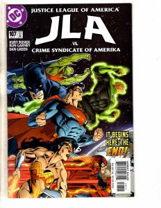 Lot Of 6 JLA DC Comic Books # 104 105 106 107 108 109 Batman Superman Flash J263