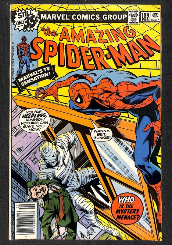 Amazing Spider-Man #189  Marvel Comics Spiderman