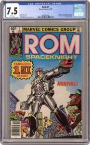 Rom #1 Direct Edition (1979) - 1st Rom & Spaceknights - CGC 7.5