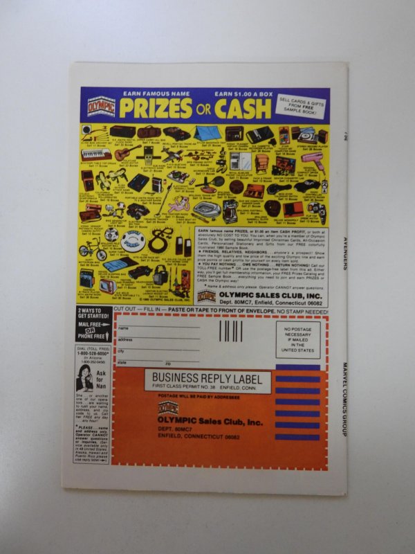 The Avengers #200 (1980) VF/NM condition