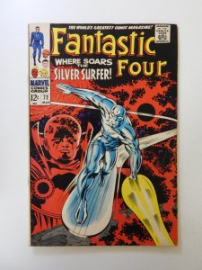 Fantastic Four #72 (1968) VG/FN condition rusty staple