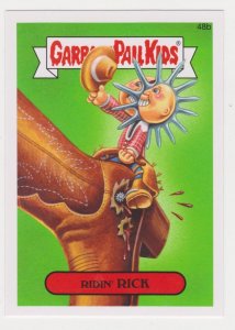 2015 Garbage Pail Kids  #48b- Ridin' Rick