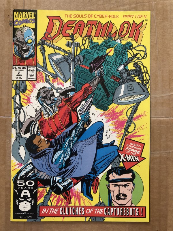 Deathlok #2 Direct Edition (1991)