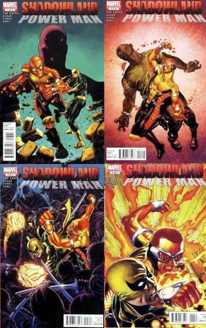 SHADOWLAND POWERMAN (2010) 1-4  IRON FIST