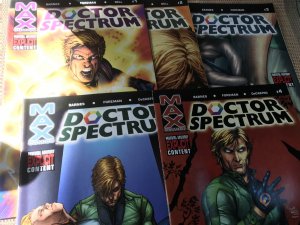 Doctor Spectrum #1, 2, 3, 4, 5 lot / run : Marvel Max 2005 VF’s; Sara Barnes