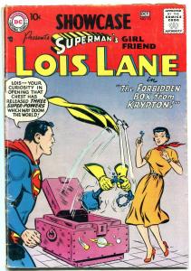SHOWCASE COMICS #10 1957-SUPERMAN'S GIRLFRIEND LOIS LANE-2nd solo-  VG 
