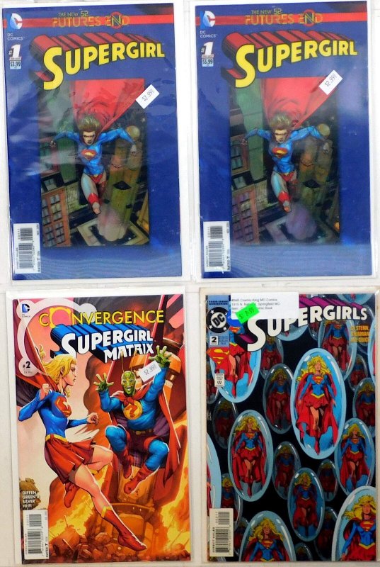 Supergirl Lot 4 #2, Futures End 1 x2, Convergence Matrix 2 2014 DC Comics