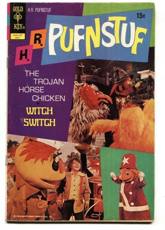 H.R. Pufnstuf #8 1972-CLASSIC TV photo cover- Gold Key VG