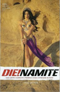 DIE!NAMITE # 5 of 5 Rachel Hollon Cosplay Dejah Thoris Variant Cover !!!  NM