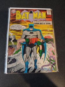 Batman #156 Classic “Robin Dies At Dawn” Cover DC Comic Book 1963