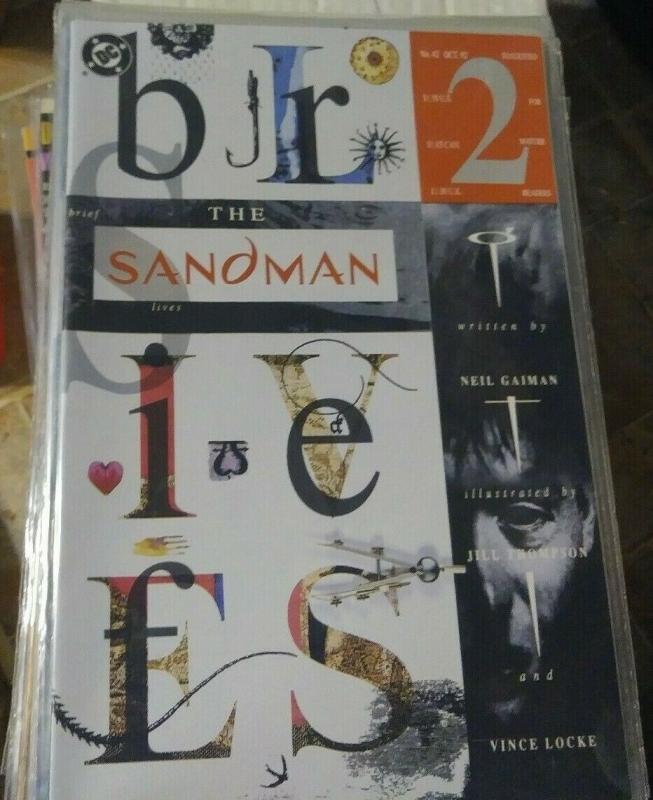 SANDMAN #  42  1992 DC COMICS NEIL GAIMAN   BREIF LIVES PT 2 THE ENDLESS