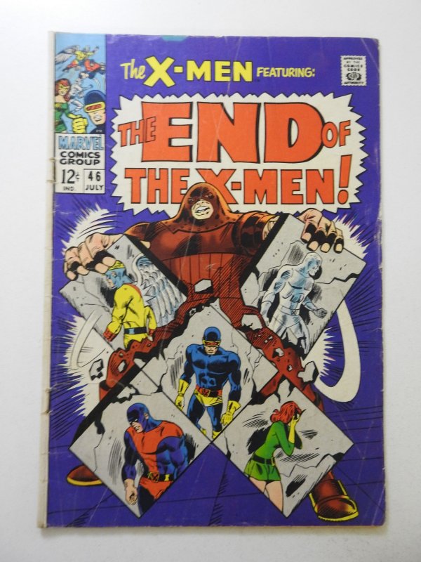 The X-Men #46 (1968) GD Condition see desc