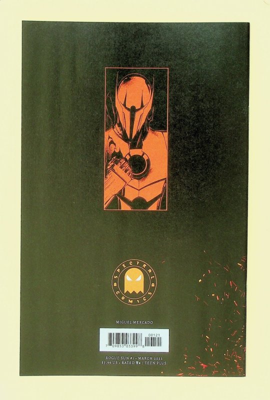 Rogue Sun #1 Image Comics Miguel Mercado 2022 Modern Age
