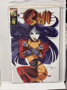 Shi: Manga #1/2 - Very Fine 1996 Wizard Mail-away with COA