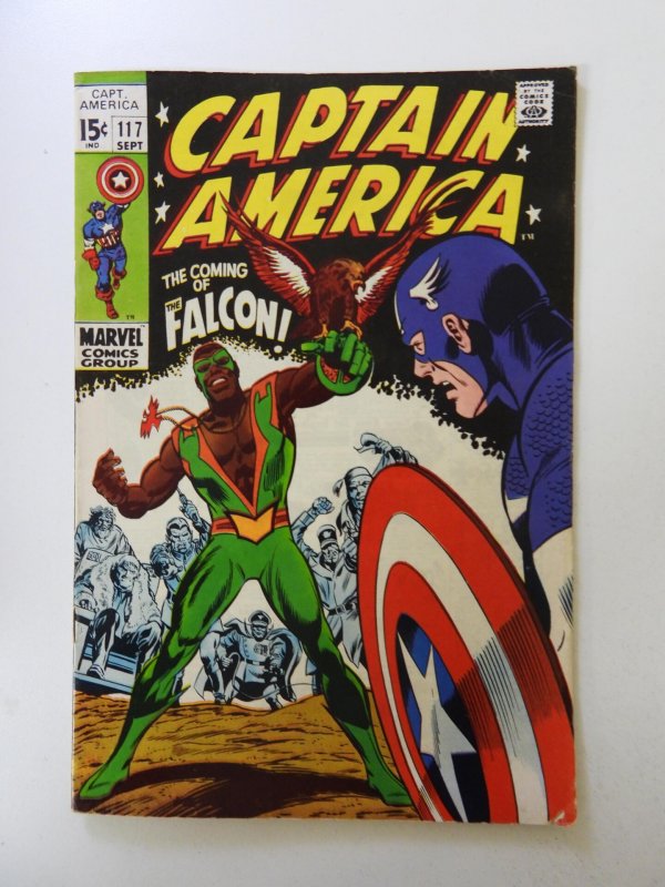 Captain America #117 (1969) 1st appearance of The Falcon FN+ condition