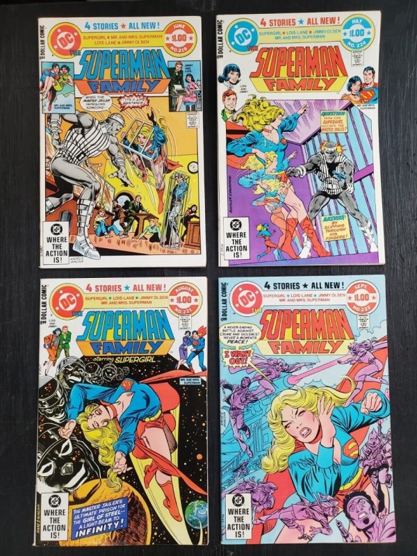 The Superman Family (1974) #'s 164-222 Complete Lot Supergirl Lois Lane