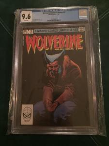 wolverine limited series 1-4 CGC all 9.6, Mint Cases