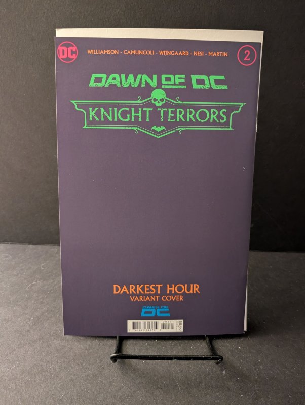 Knight Terrors #2 Ivan Reis Blacklight Variant (2023)