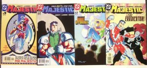 MAJESTIC 1-4 2004 COMPLETE VF+ SET SUPERMAN #1 SWIPE