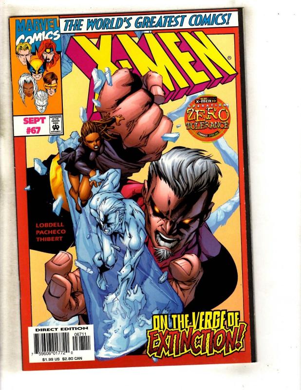 12 X-Men Marvel Comic Books # 66 67 68 69 70 71 + Annual 1 2 95' 96' 97' -1 DB9