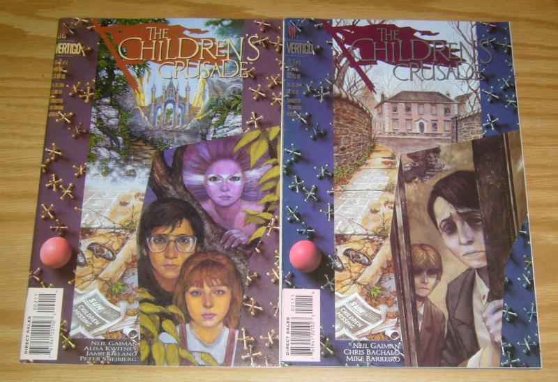 Children's Crusade #1-2 VF/NM complete series - neil gaiman - chris bachalo set