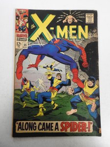 The X-Men #35 (1967) GD/VG Condition moisture damage