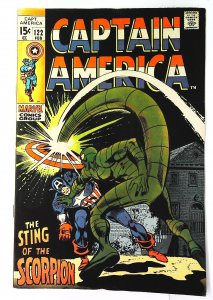 Captain America (1968 series)  #122, Fine (Actual scan)
